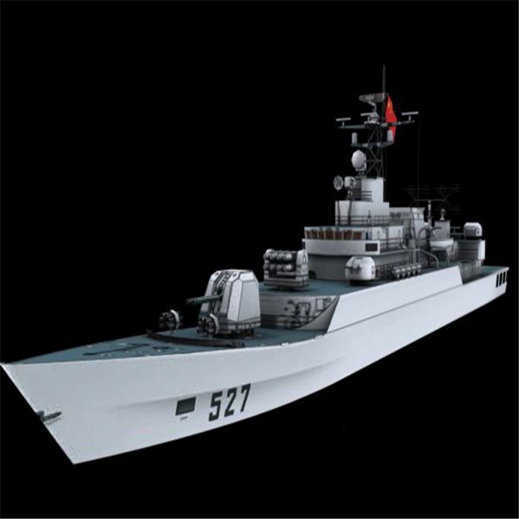 博湖3d护卫舰模型